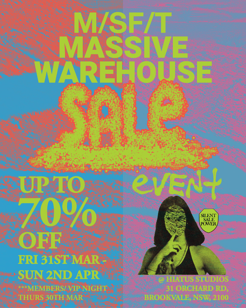 M/SF/T MASSIVE Warehouse SALE