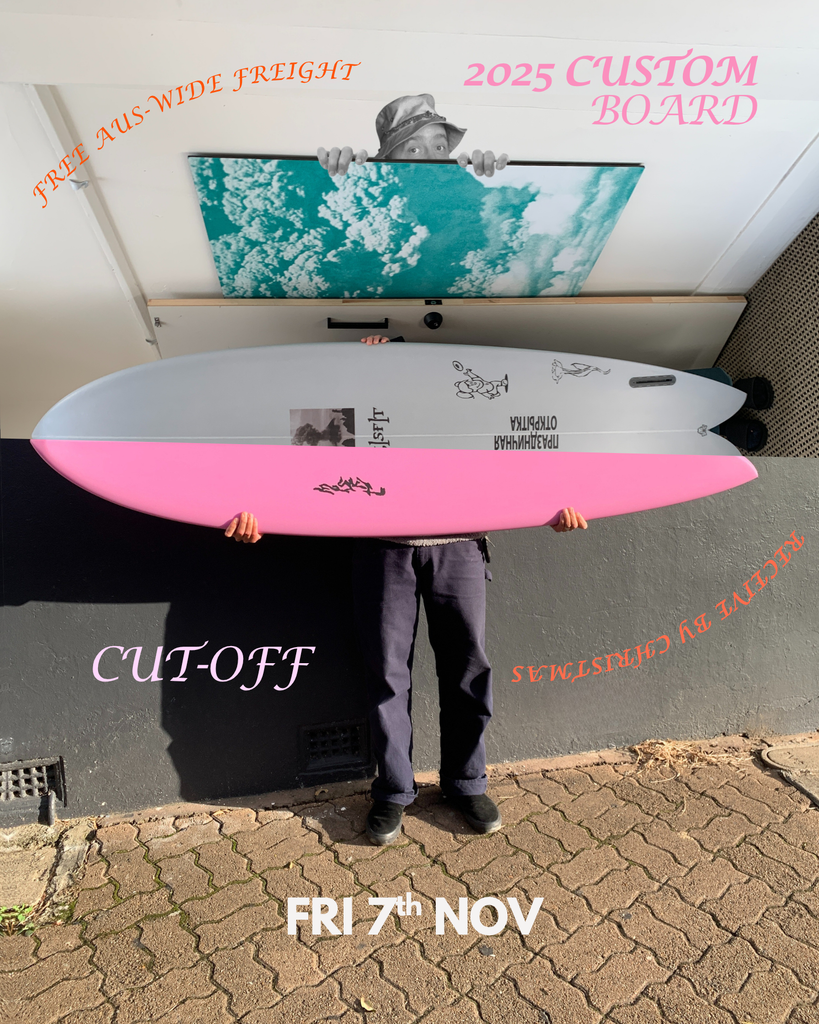 2025 CUSTOM ORDER CUT-OFF