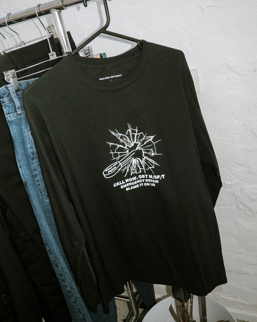 BLAME US LS TEE